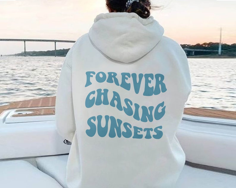 Forever Chasing Sunsets Hoodie丨August Lemonade