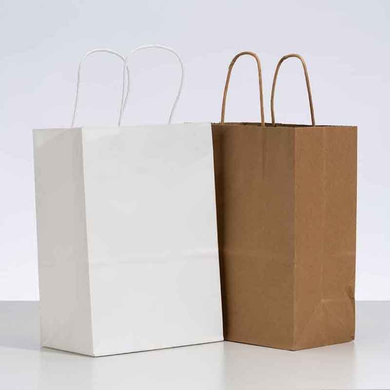 Kraft paper gift bags