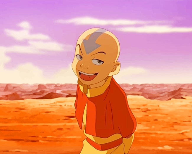 

Naughty Aang The Last Airbender – Paint By Numbers - 40*50CM, 501 Original