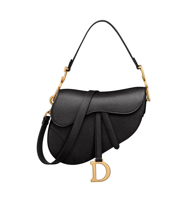 Black Saddle Bag