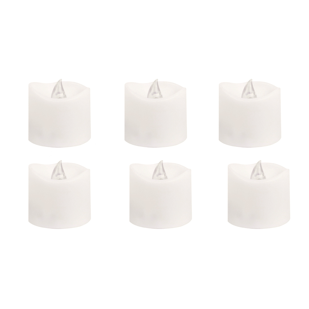 

6pcs LED Flicker Candle Light Flameless Candle Lamp Romantic Wedding Decor, 501 Original