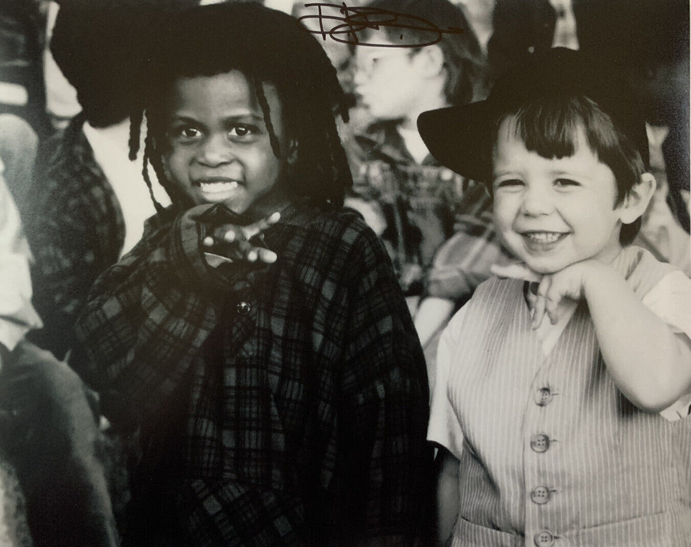 ROSS BAGLEY HAND SIGNED 8x10 Photo Poster painting BUCKWHEAT THE LITTLE RASCALS AUTOGRAPHED