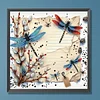 Diamond Painting-DIY Crystal Rhinestone Dragonfly