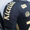 2025/2026 Player Version Santos Home New Ads Black Football Shirt 1:1 Thai Quality
