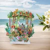 >SALE<Acrylic Garden Rocking Chair Desktop Diamond Art Kits for Home Office Decor