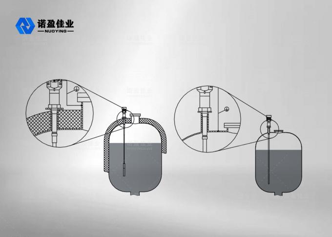 NYSP-Z21 Modbus RF Admittance Level Switch Drum Hard Rod 0