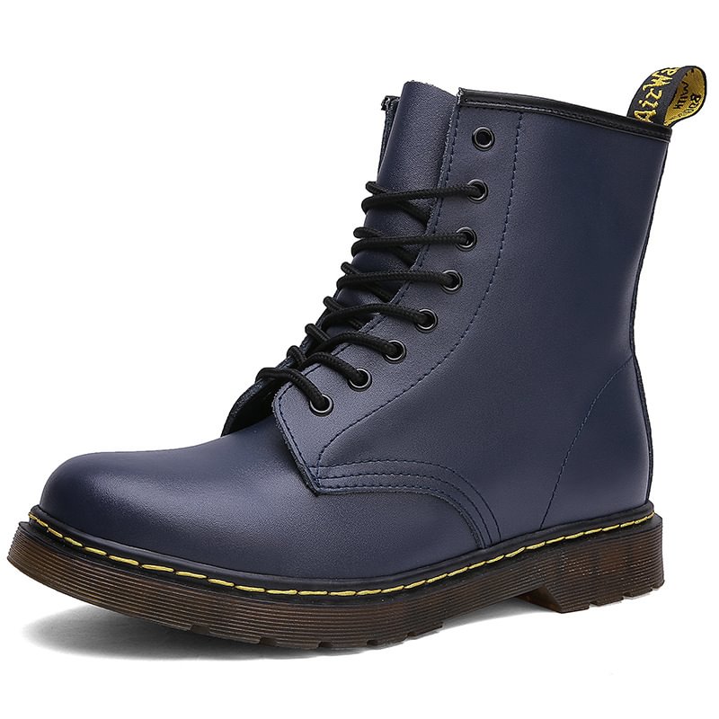keith haring 1460 smooth leather lace up boots