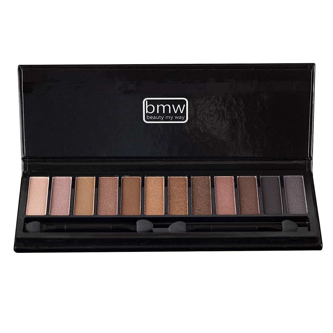 EYESHADOW PALETTE 12 HIGHLY PIGMENTED SHADES IN MATTE AND SHIMMERING FINISHES