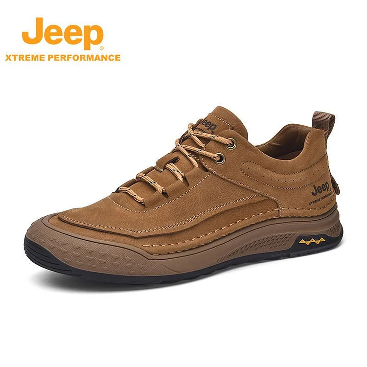 JEEP New style casual men's leather shoes