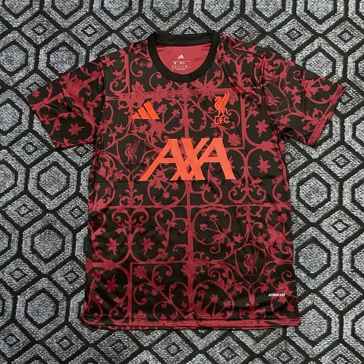 25/26 Liverpool pre-match training uniform