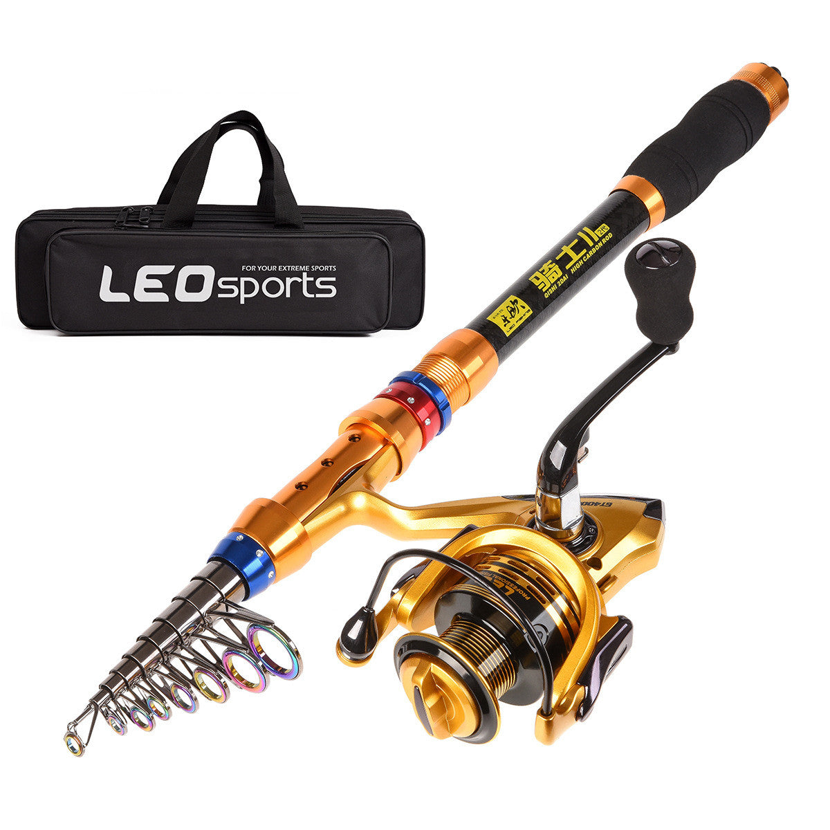 Telescopic Fishing Rod Combo And Reel Complete Kit