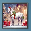 Diamond Painting -DIY Round Drill Snow Stallion