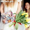6PCS diy Diamant Kunst Gru&szlig;karten Gl&uuml;ckwunschkarten & Geschenke (Schwestern)