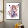 【Clearance Sale】Butterfly Girl-Paint by Numbers Acrylic Paintingg 50*60CM(Watercolor)