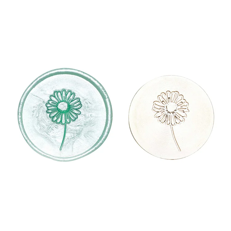 Diy Fire Lacquer Round Sealing Wax Stamp Head gbfke