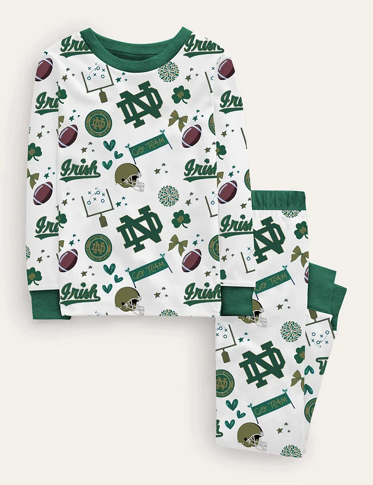 Kid's Notre Dame Fighting Irish Pajama Set
