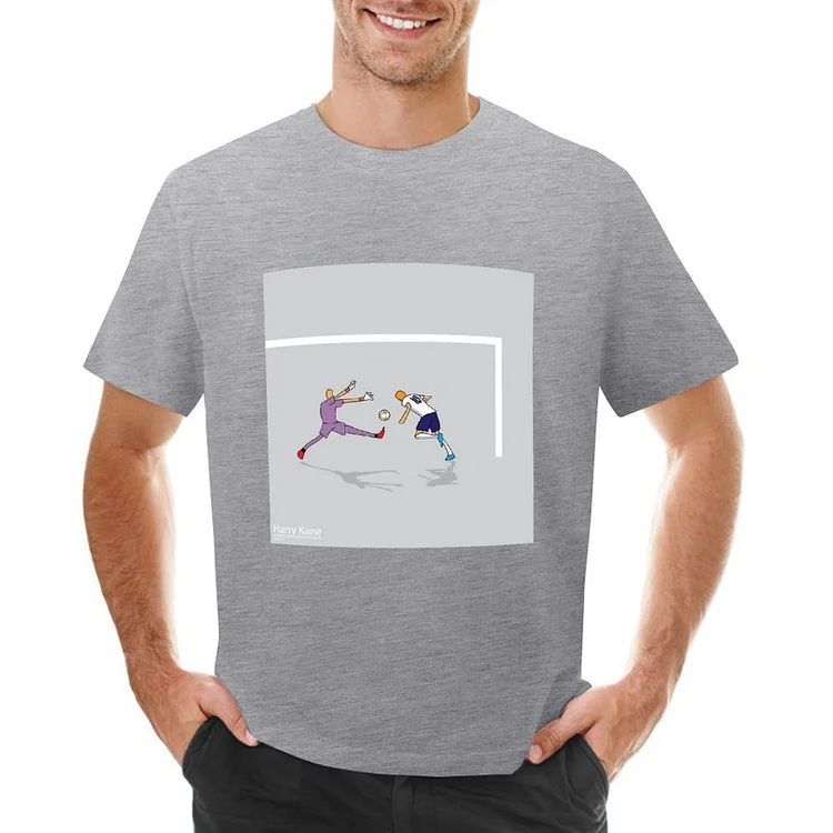 Harry Kane Inspired Header Graphic Men's T-shirt