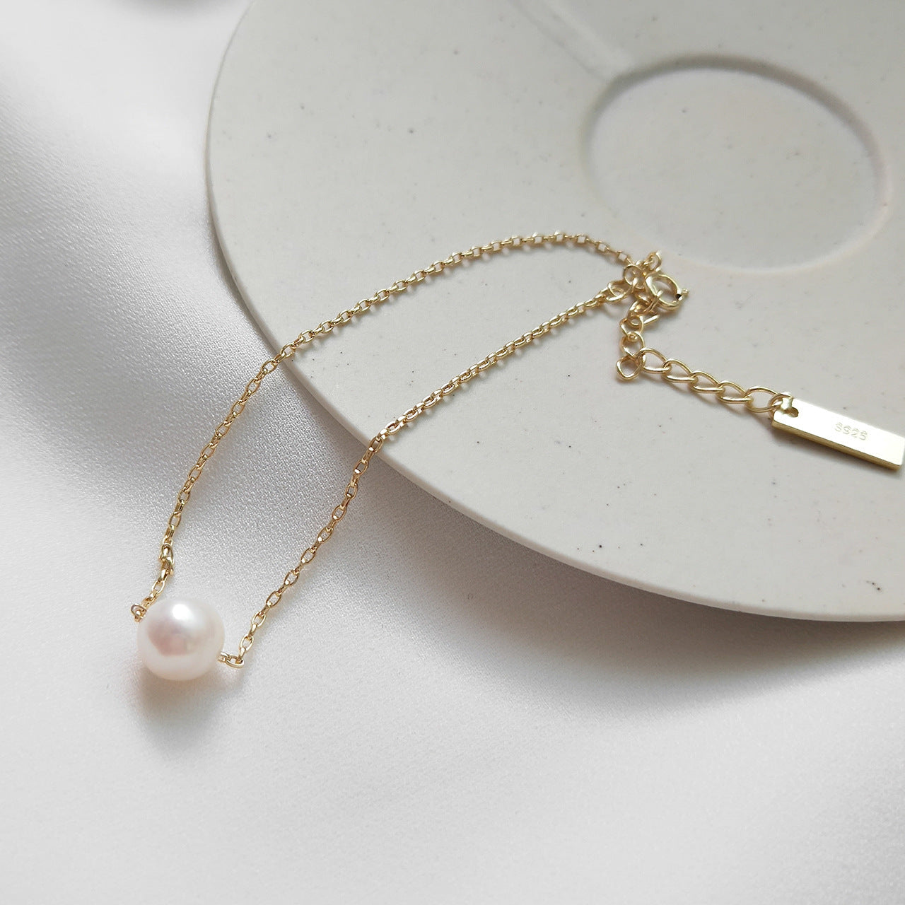 925 Sterling Silver Natural Pearl Silver Handmade Bangles