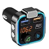 FM Transmitter Bluetooth-Compatible 5.0 PD 20W QC3.0 Hands-Free MP3 Player Radio