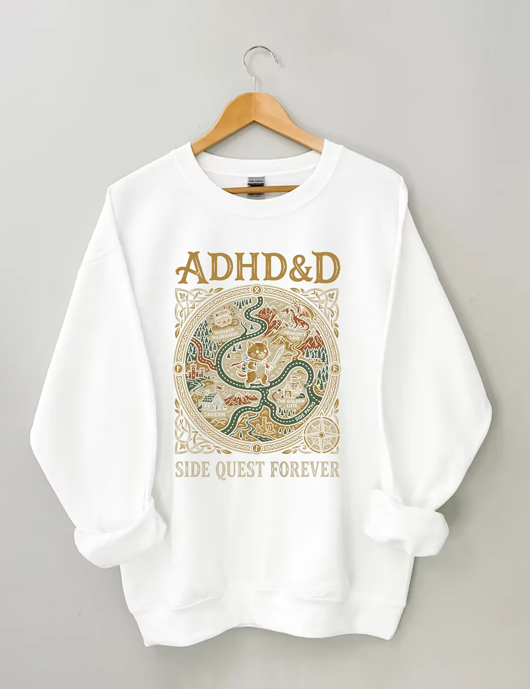 ADHD&D Side Quest Forever Sweatshirt