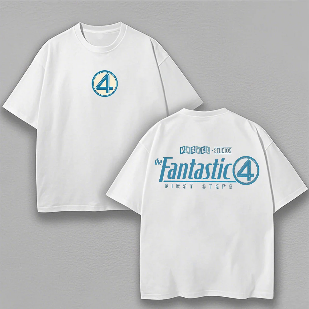 The Fantastic 4 Printed Unisex Oversized T-shirts
