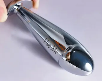 pornhint Pornhint Stainless Steel Personalized Customized Anal Plug Butt Plug Engraved Text Anal Dilator