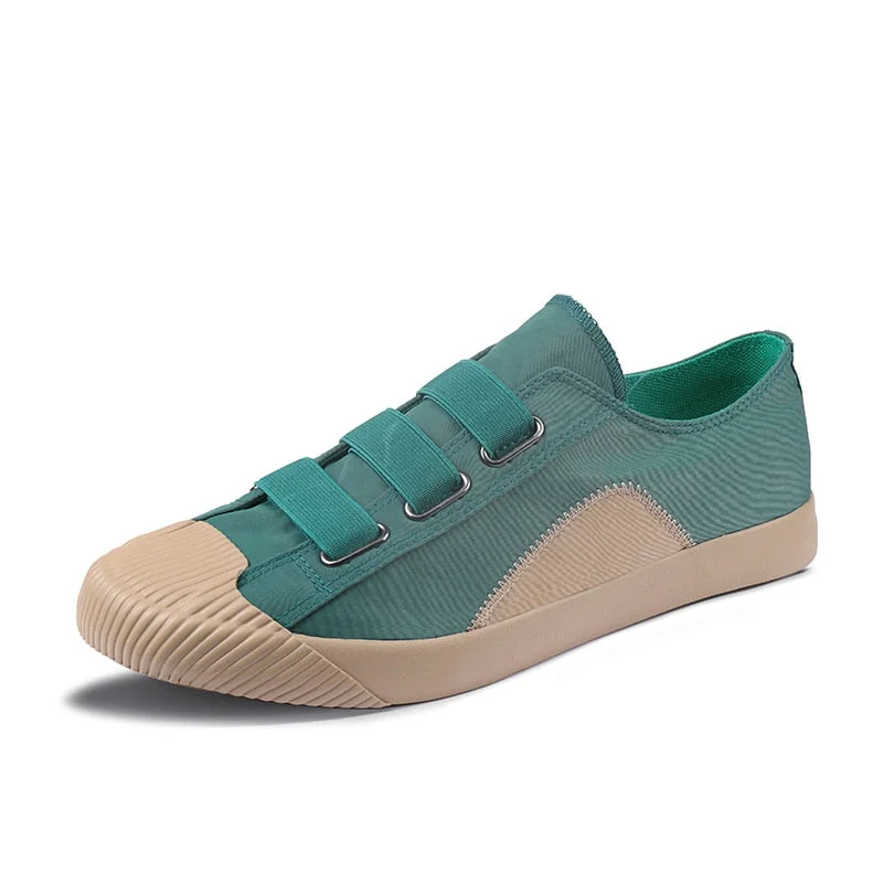 Nine o'clock Slip-on Men Canvas Shoes Breathable Hard-wearing Mixed Colors Male Footwear Quality Comfortable Zapatos De Hombre