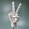 Movable Finger Joints 1/1 Human Hand Model Stand Drawing Sketch Standard Right Hand White Hand Gray Hand Model