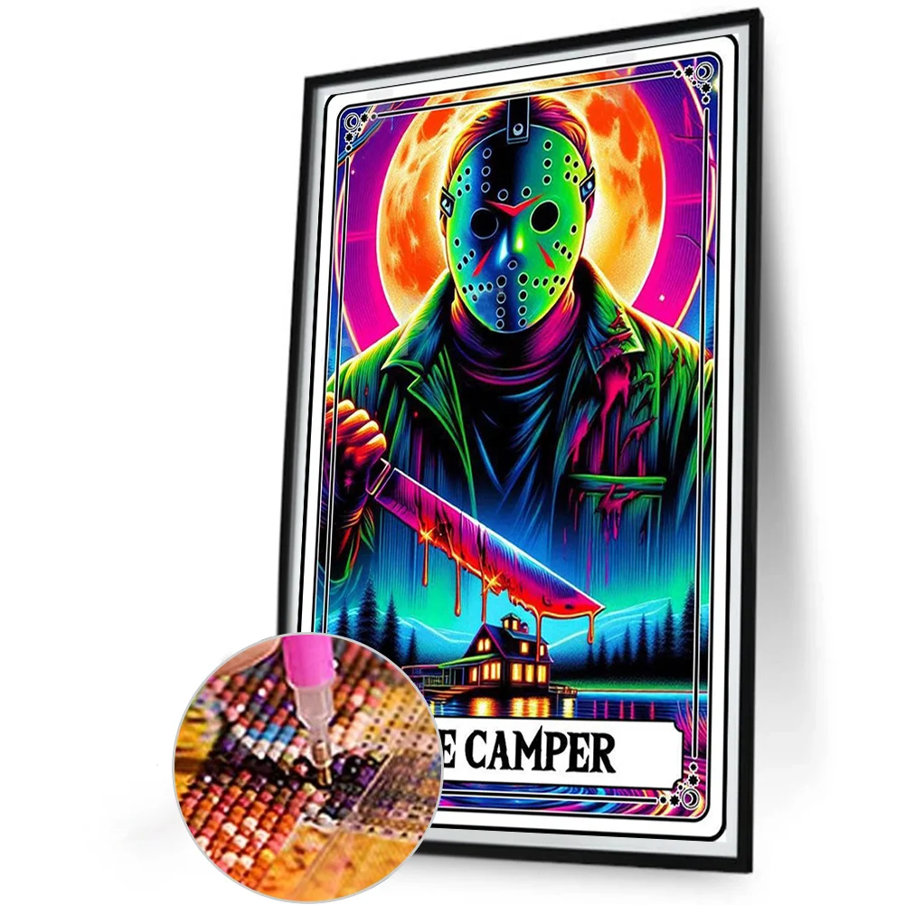 Diamond Painting - Full Round Drill - Tarot Horror Character(Canvas|40*60cm)