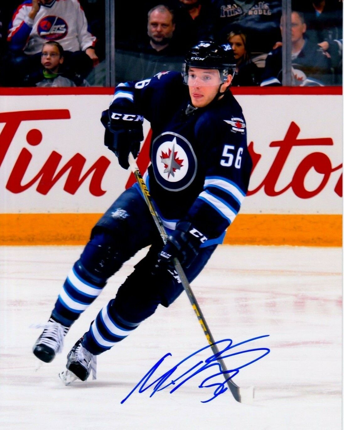 MARKO DANO autographed SIGNED WINNIPEG JETS 8X10 Photo Poster painting