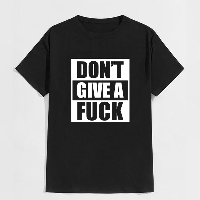 DGAF SLOGAN T-SHIRT 
