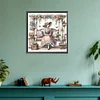 Diamond Painting -DIY Round Drill Swing Lady