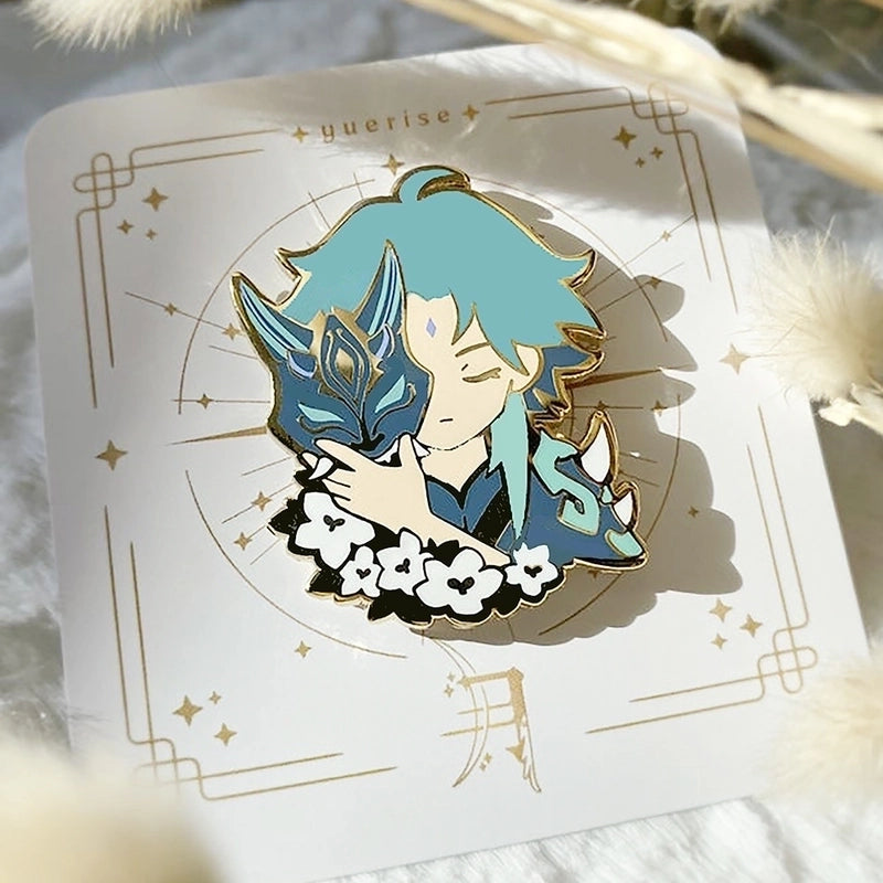 Cartoon Style Pin Cartoon Character Alloy Plating Unisex Brooches