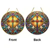 DIY Double Sided Effect  Special Shaped Cross Hanging Diamond Art Kit