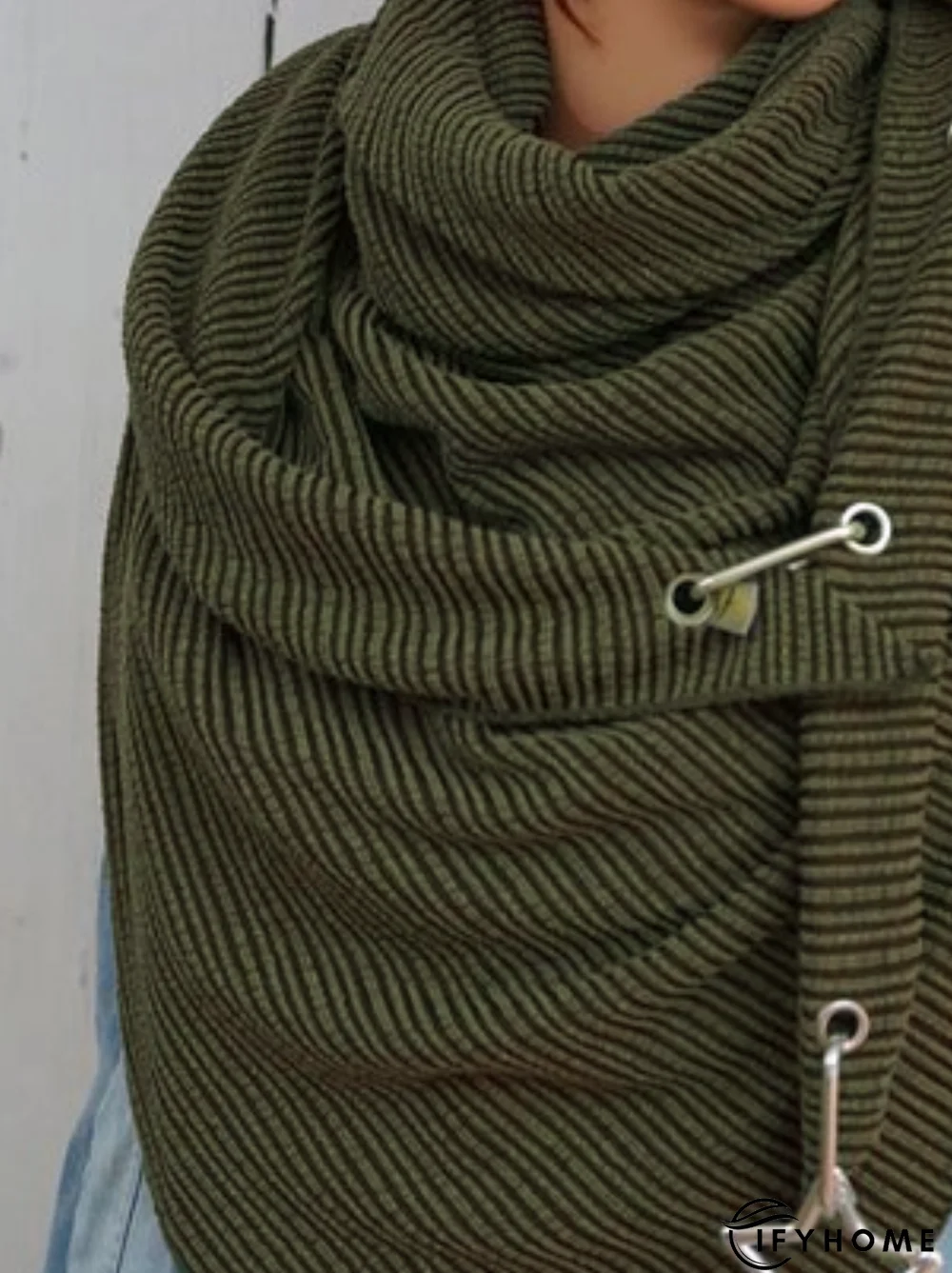 Cotton-Blend Casual Scarf | IFYHOME