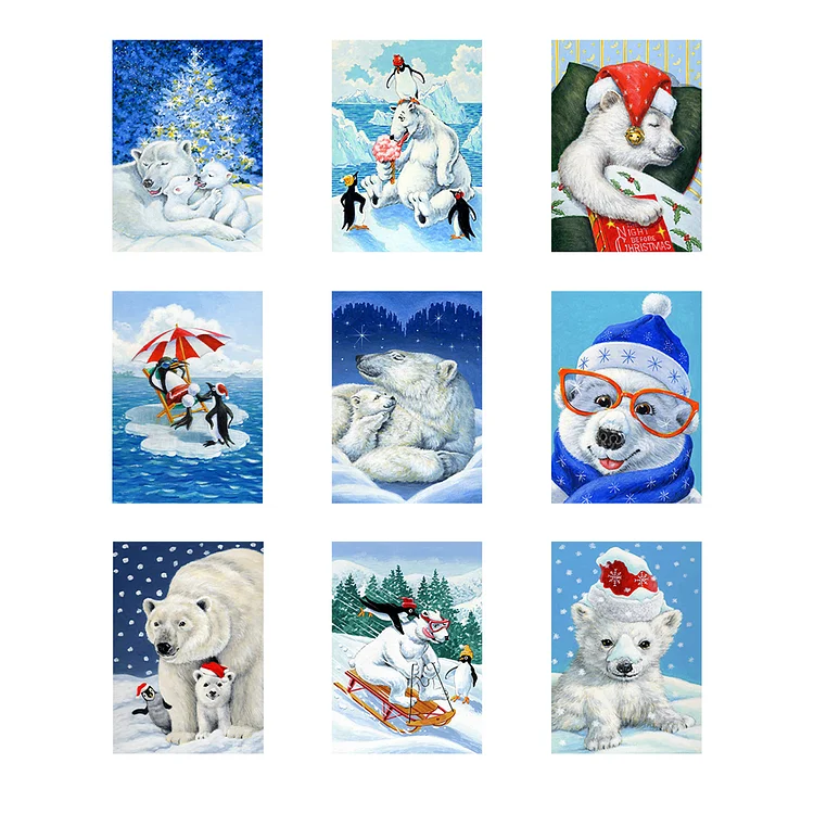 Animal Series - Full Round Drill Diamond Painting - 30*40CM(Canvas)