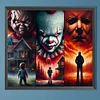 (50*45cm)Horror Movie Protagonist - Full Round Drill Diamond Painting