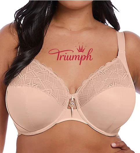 Triumph - (3 sztuki) Bezprzewodowy biustonosz wykonany z bawełny o wyjątkowym kształcie