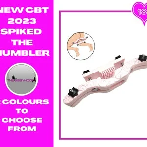 pornhint Pornhint The HUMBLER Stretchers Stretching Lock Testis Scrotum Squeeze Bondage Cock Ball CBT Restraint Penis Clip Men Bondage SM Toys