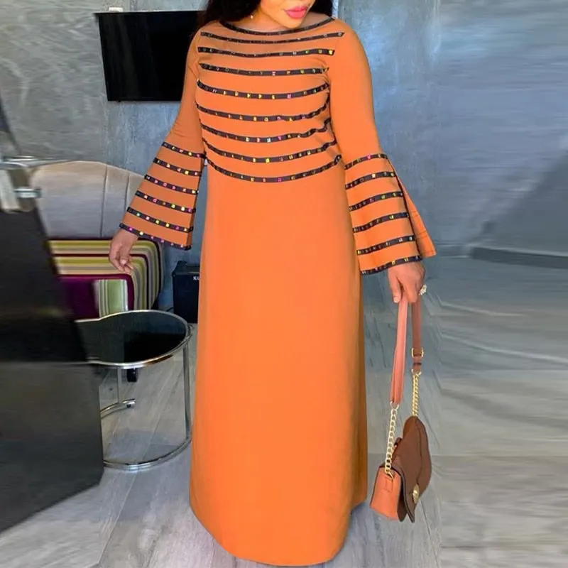Women Bohemian Dress VONDA 2022 Summer Casual Half Sleeve Vintage Printed Maxi Dress Loose Vintage Beach Holiday Party Sundress
