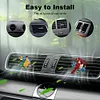 (US Local)Diamond Painting Car Aromatherapy Vent Clip Bling Air Vent Decorations (E)