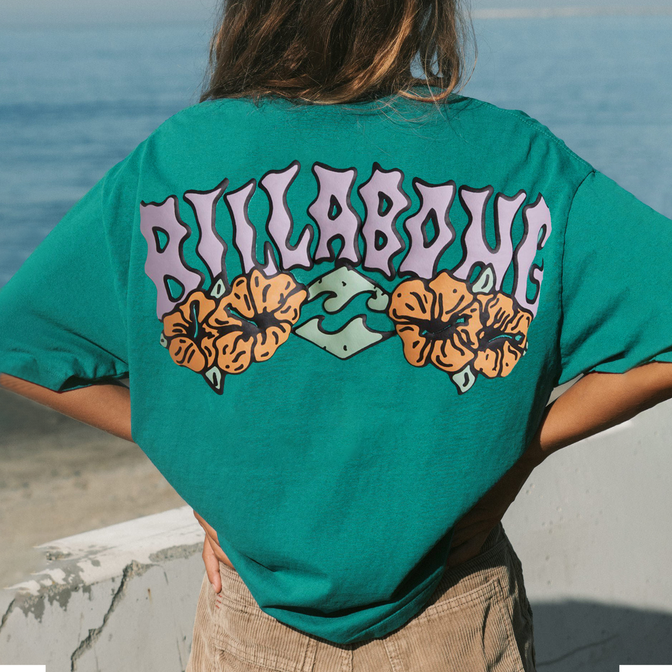 Vintage Billabong Surf Printed T-shirt / [blueesa] /