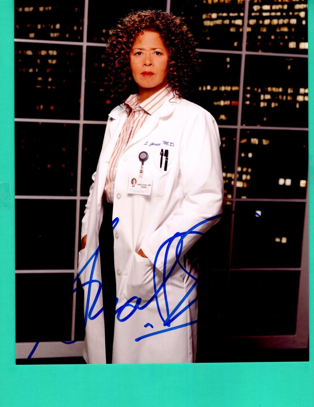 Anna Deavere Smith Actress Hand Signed Autograph 8x10 Photo Poster painting