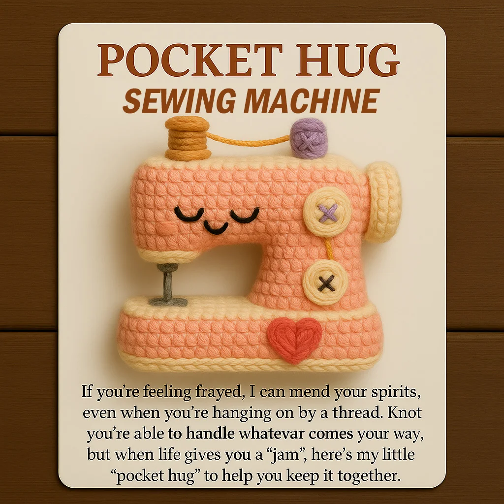 Pocket Hug Sewing Machine