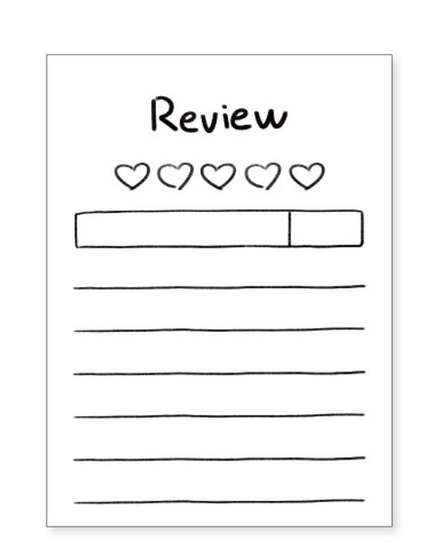 Simple Line Notebook Vocabulary Book Portable Plan 50 Pieces 8 Models