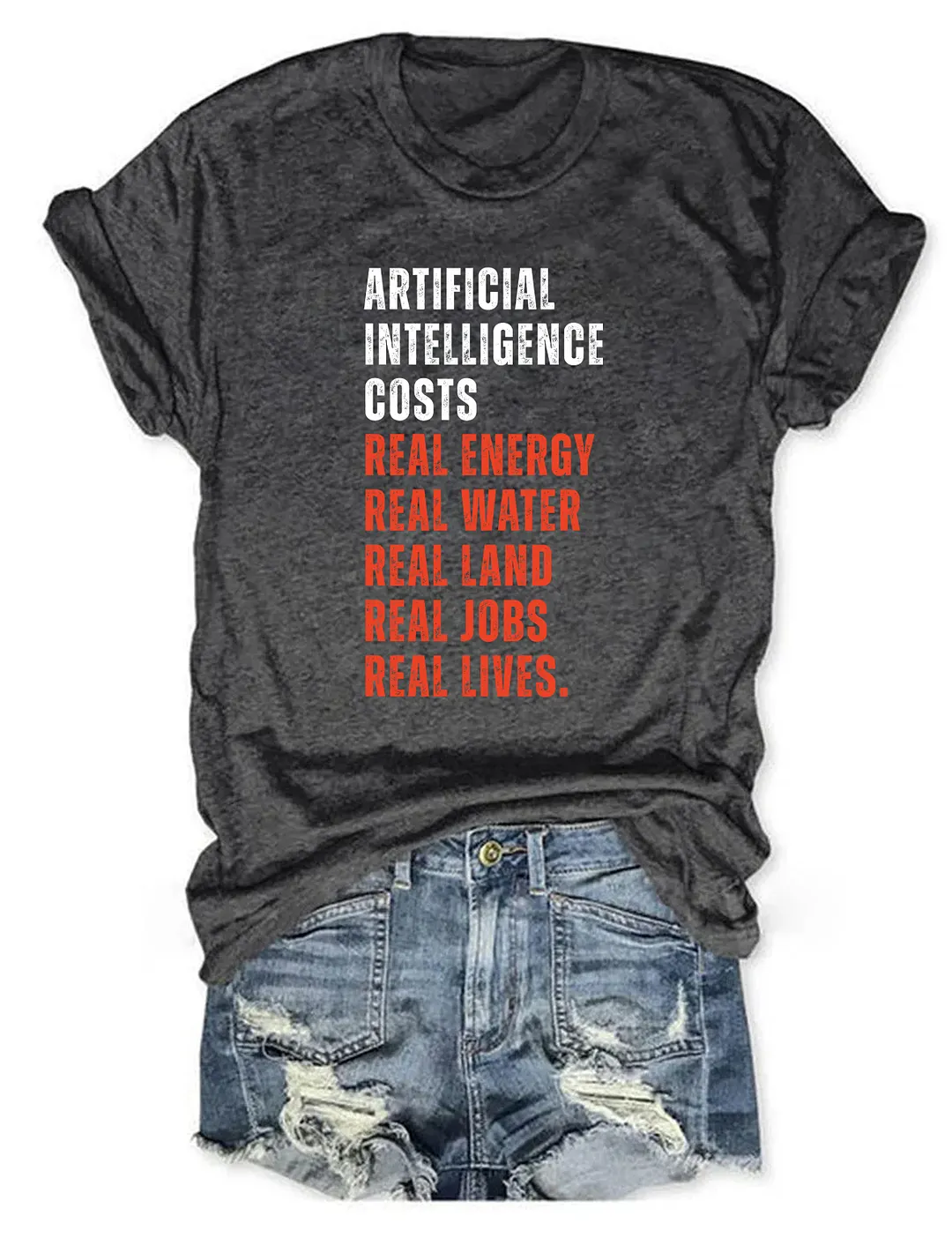 Artificial Intelligence Costs T-shirt