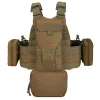 Tactical Vest Outdoor Multifunctional 1000D Oxford Cloth Bulletproof Vest Military Equipment Plate Carrier