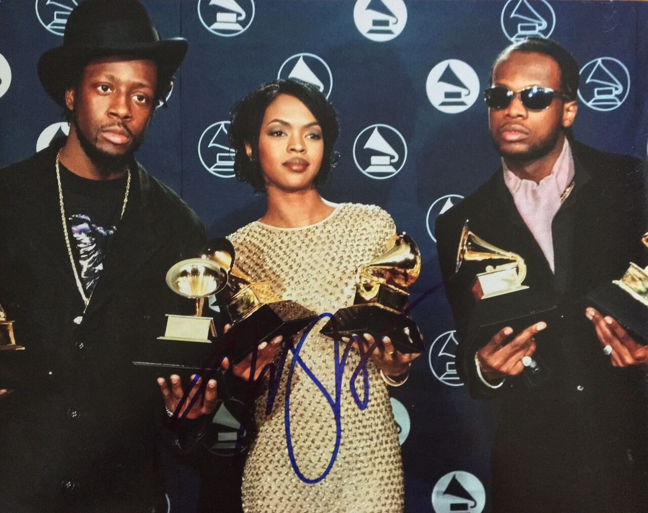 GFA The Fugees That Thing * LAURYN HILL * Signed 11x14 Photo Poster painting PROOF AD2 COA