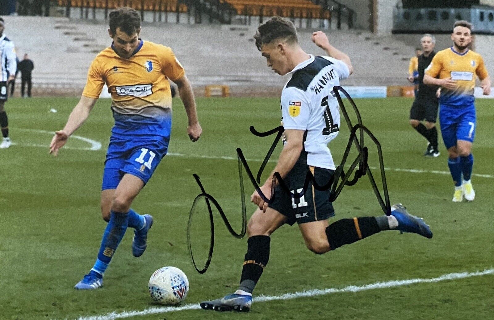 Luke Hannant Genuine Hand Signed Port Vale 6X4 Photo Poster painting 2