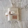 M5 Tri-fold Loose-leaf Notebook - Retro Long Leather Notebook
